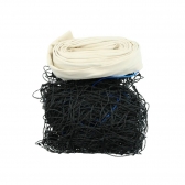 Rede de Vôlei Oficial Fio 2,0 PE Nylon 1 Faixa Algodão - Branco