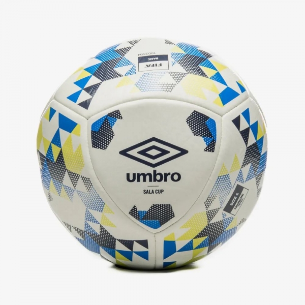 Bola De Futsal Umbro Sala Cup Lnf - Branco/Azul