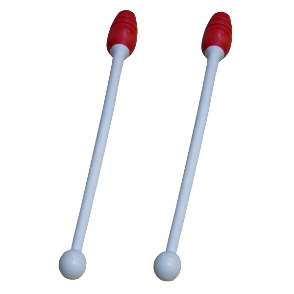 Maça de Ginástica Rítmica Conectável Par Adulto 45cm Tuimader - Vermelho