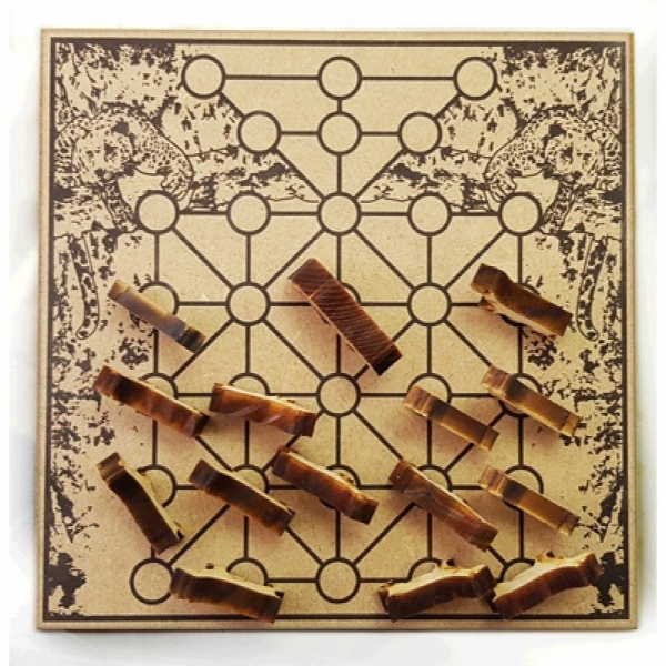 Jogo Da Onça - Mitra - Marrom