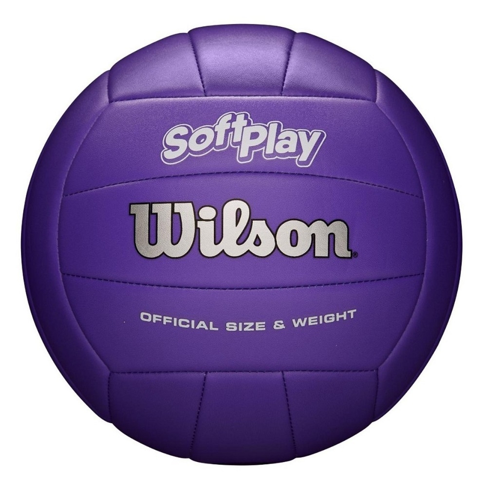 Bola de Vôlei Soft Play (Roxo) - Wilson - Roxo