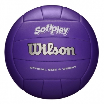 Bola de Vôlei Soft Play (Roxo) - Wilson
