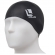 Touca Natação Silicone Vollo Sports Preta - Preto/Branco