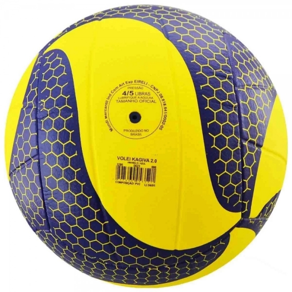 Bola de Vôlei Kagiva 2.0 - Amarelo/Azul