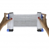 Rede Retrátil de Ping Pong Tênis de Mesa Pista e Campo - Azul