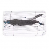 Rede Vôlei Biribol Master Rede Fio 2.5MM Oficial - Preto/Branco