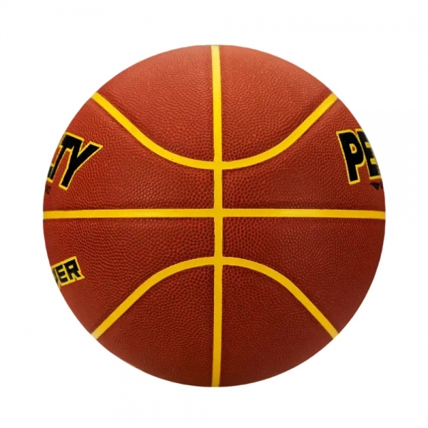 Bola De Basquete Penalty Masculino Oficial Crossover Pro 7 - Laranja/Preto
