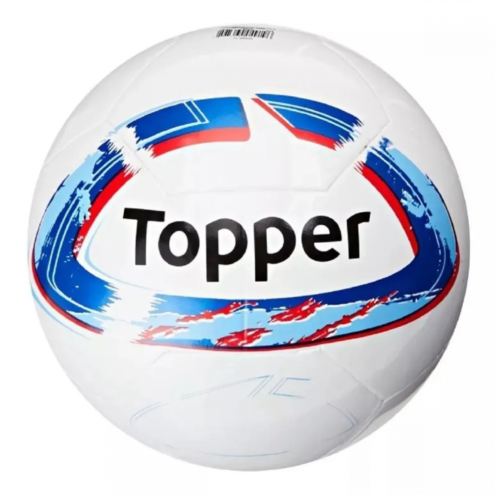 Bola De Futsal Juvenil Topper Training Dominator Sub 13 - branco/azul