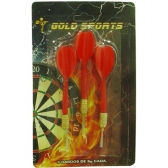 Kit de Dardos Gold Sports - Vermelho