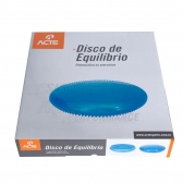 Disco De Equilíbrio E Reabilitação T6-AZ Azul Acte Sports, 33Cm Superfície Massageadora - Azul