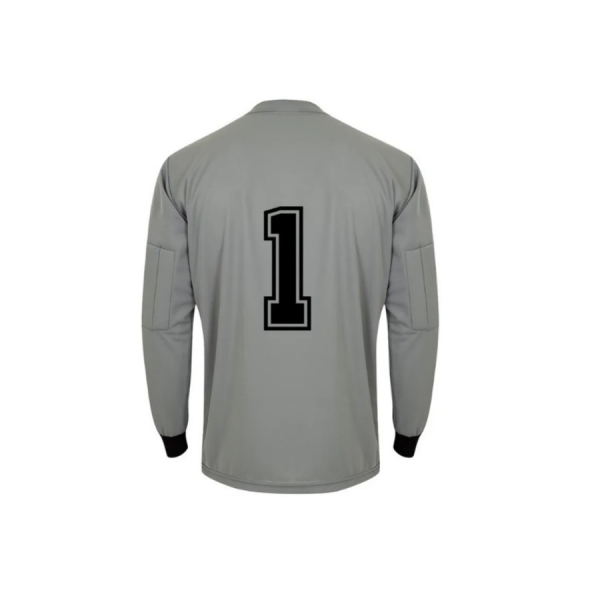 Camisa de Goleiro TRB Número 1 - Cinza/Preto