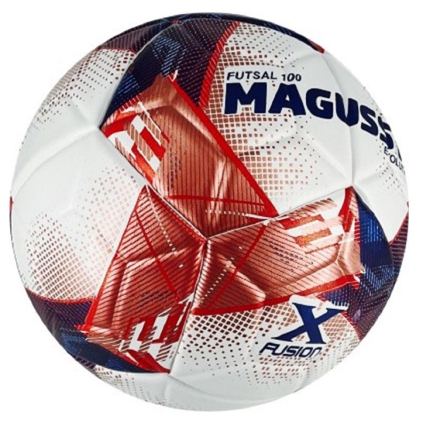 Bola de Futsal Magussy Evolution 100 - Vermelho/Azul