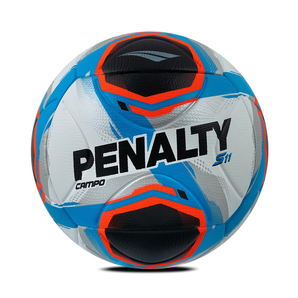 Bola De Futebol De Campo Penalty S11 R2 XXV - Branco/Azul