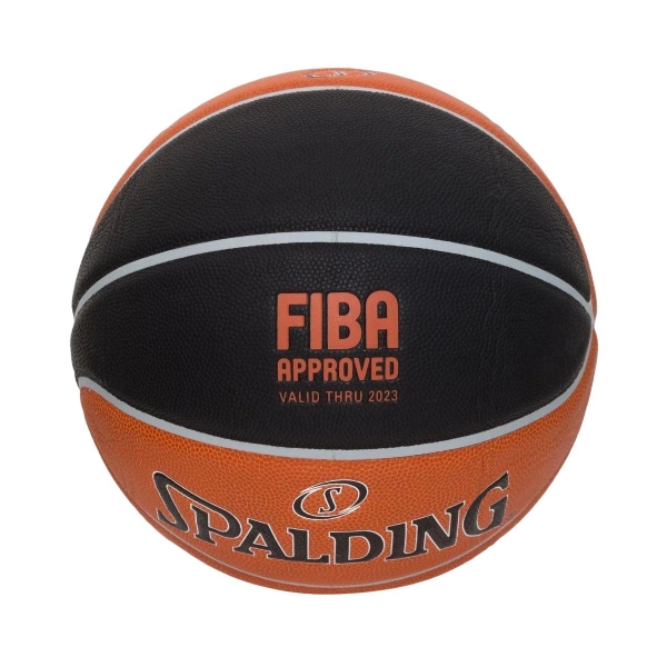 Bola De Basquete Spalding Tf-1000 Precision FIBA - Laranja e Preto - Laranja/Preto