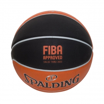 Bola De Basquete Spalding Tf-1000 Precision FIBA - Laranja e Preto