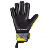 Luva Infantil Futebol de Campo Profissional Basic Pro Junior Preto e Amarelo - Preto/Amarelo