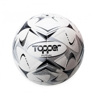 Bola De Futsal Topper Slick Colorful Cinza