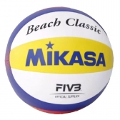 Bola Vôlei Beach Mikasa BV552C-WYBR - Branco