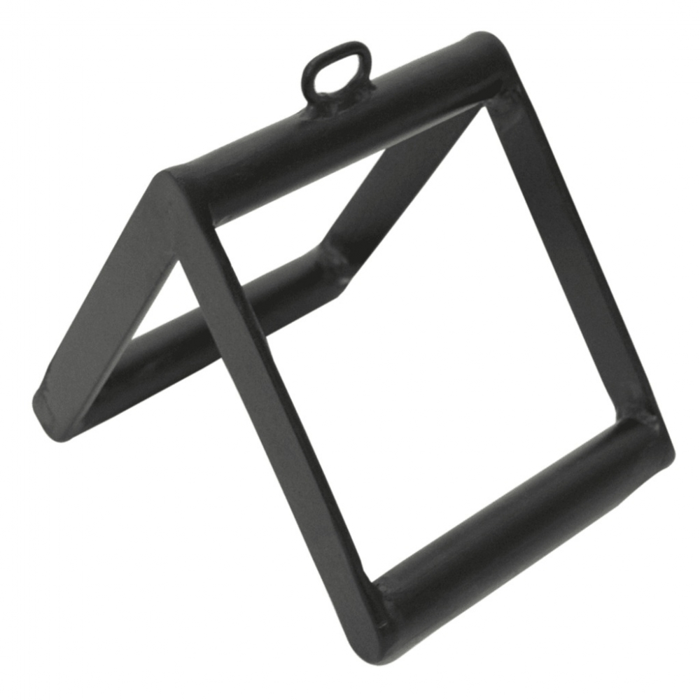 Puxador Triângulo de Academia Musculação Reforçado Preto - Preto