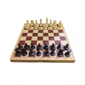 Jogo de Xadrez Travel Chess Set - Jaehrig - Marrom