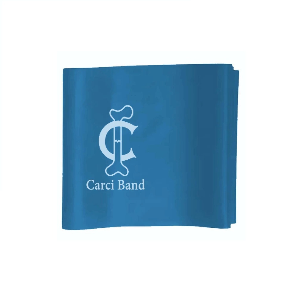 Faixa Elástica Carci Band Azul Resistência Média Forte 1,5M - Exercícios E Fisioterapia de Reabilitação - Amarelo