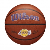 Bola de Basquete NBA Los Angeles Lakers Wilson Team #7 - Laranja+Roxo - Laranja