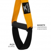 Fita de Suspensão Muvin FTS-300 - preto/amarelo