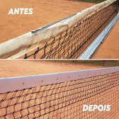 Faixa Superior para Rede de Tênis - Gismar Redes - Branco