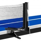 Rede e Suporte para Tênis de Mesa Profissional Poker - Preto