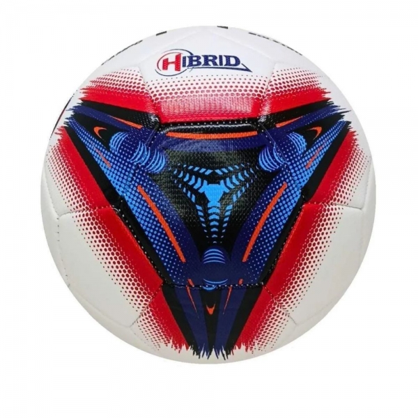 BOLA FUTEBOL DE CAMPO BOLEIRO HIBRID - TOPPER - Branco/Preto