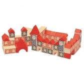 Brincando de Engenheiro 150 peças - Xalingo - Vermelho