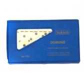 Jogo de Dominó Sekich no Estojo - Azul