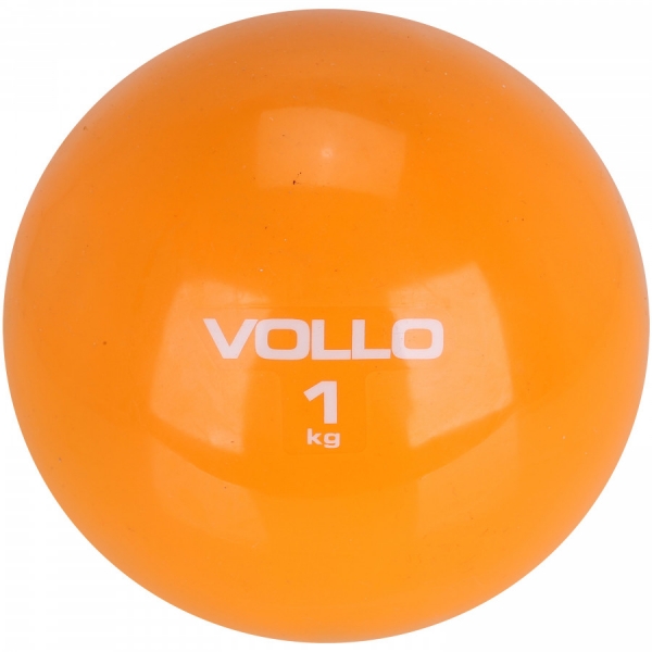 Bola de Ginástica Tonificadora Vollo 1Kg - Laranja