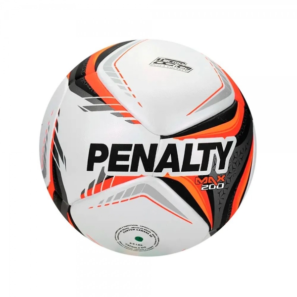Bola Futsal Infantil Penaty Max 200 XXVI - Branco/Laranja