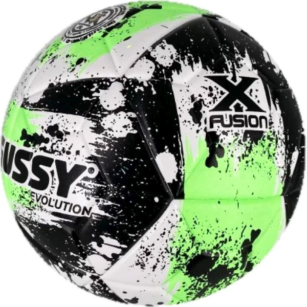 Bola Futsal Magussy com Guizo Interno - preto/verde