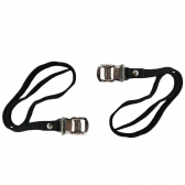 Correia Cinta Firma Pé Para Pedal Bike Spinning e Racks - Preto