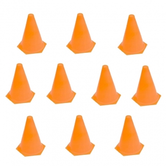 Cone de Agilidade 23cm (Kit com 10 Cones) - LDM