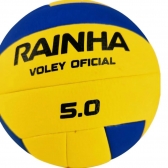 Bola De Vôlei Rainha 5.0 Amarelo e Azul - Amarelo/Azul