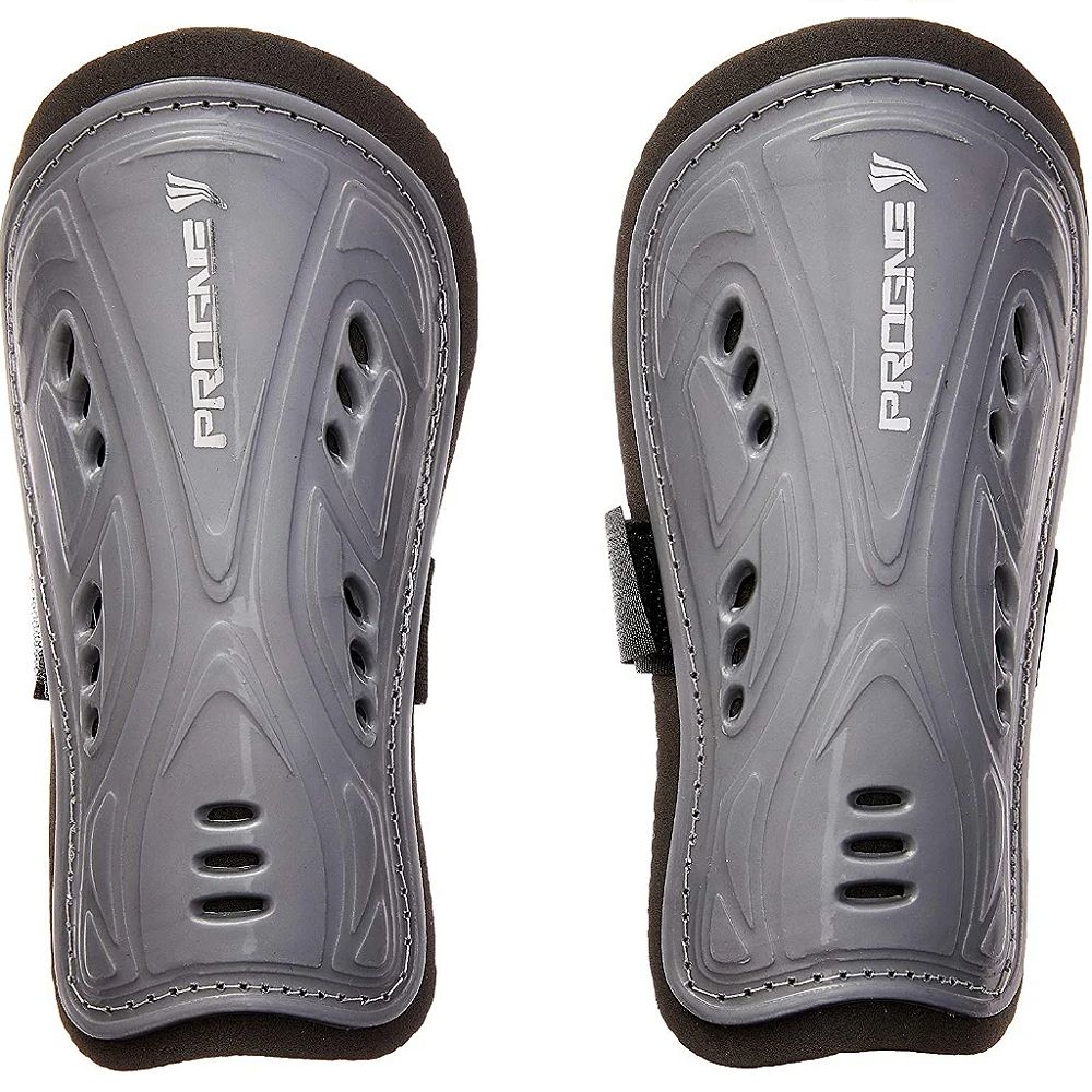 Caneleira Infantil Fraldinha Cinza para Futsal, Society e Campo - Progne - Cinza