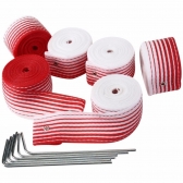 Marcação para Vôlei Praia/Campo - Master Rede - Vermelho/Branco