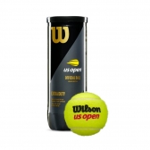 Bola de Tênis Wilson US Open Extra Duty (Tubo com 3 bolas) - Amarelo