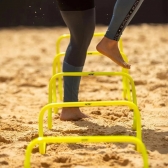 Kit com 5 Obstáculos De Treinamento Para Agilidade Amarelo Neon T75 Acte Sports - Amarelo