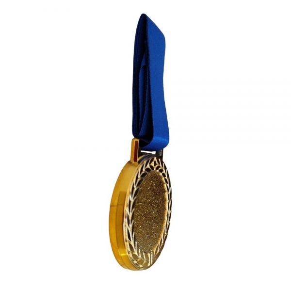 Kit com 5 Medalhas 50mm - Piazza - Amarelo