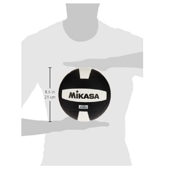 Bola de Volei Mikasa MGV500 - Training Series - Preto/Branco