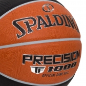 Bola De Basquete Spalding Tf-1000 Precision FIBA - Laranja e Preto - Laranja/Preto