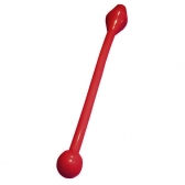 Par de Maça Ginástica Rítmica Infantil 35 cm - Vermelho
