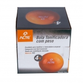 Bola Tonificadora Acte Sports de 4KG Laranja - Laranja
