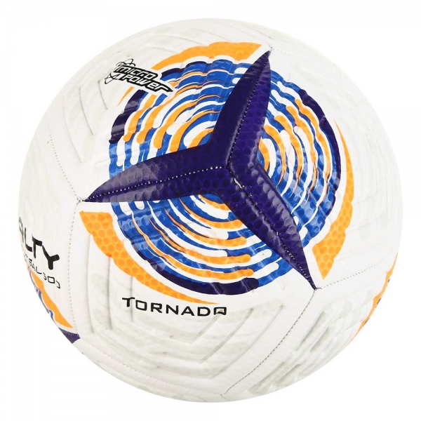 Bola Futsal Penalty Tornado XXII Branco e Laranja - Branco/Laranja