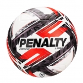 Bola Campo Juvenil Penalty Líder N4 XXVI - Preto/Vermelho