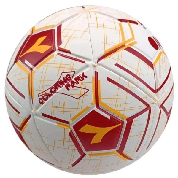 Bola Campo Diadora Coloring Park Branco e Laranja - Branco/Laranja
